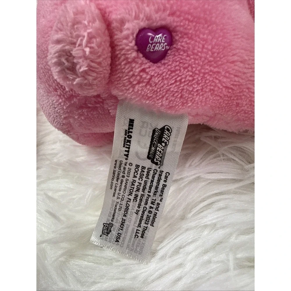 Hello Kitty Cheer Bear & Cinnamoroll Love-a-Lot Care Bear Plush Fun Size Bundle‎